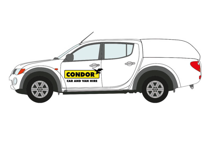 Toyota Hi-lux for hire from Condor Self Drive