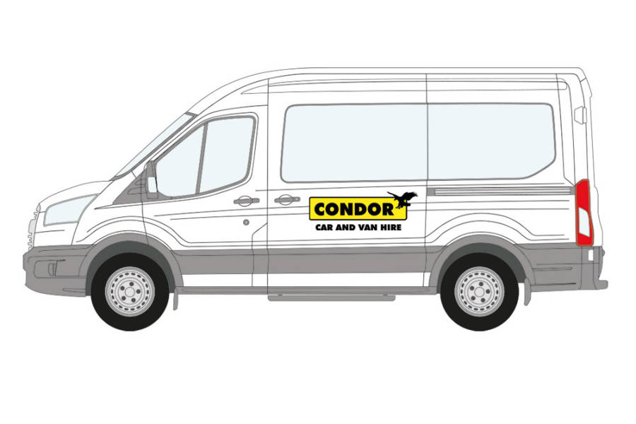 Ford Transit for hire from Condor Self Drive