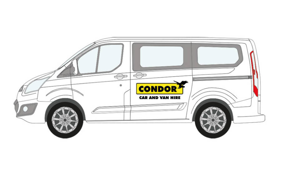 Volkswagen Transporter for hire from Condor Self Drive