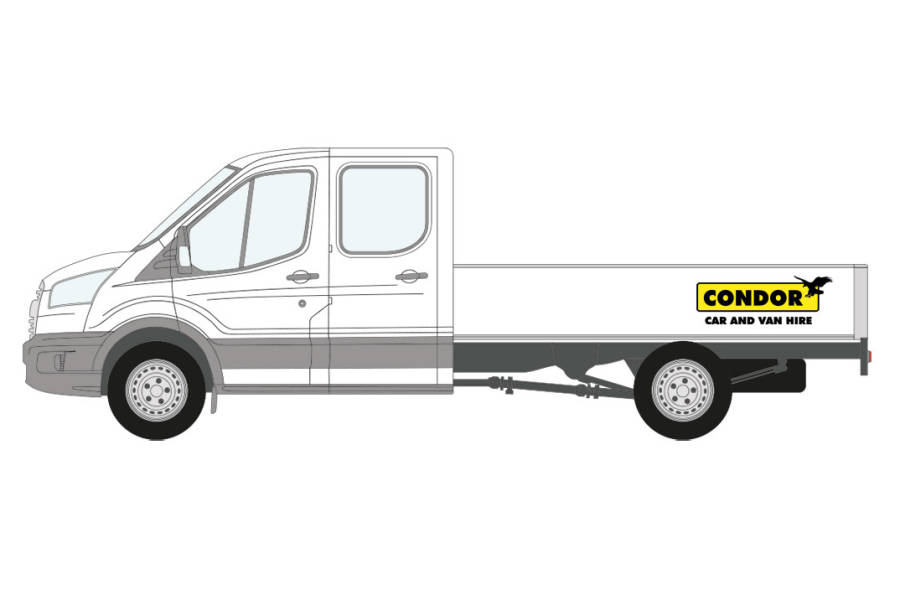 Ford Transit for hire from Condor Self Drive