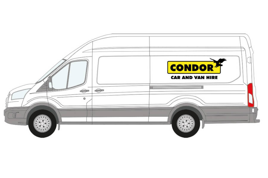 Ford Transit for hire from Condor Self Drive