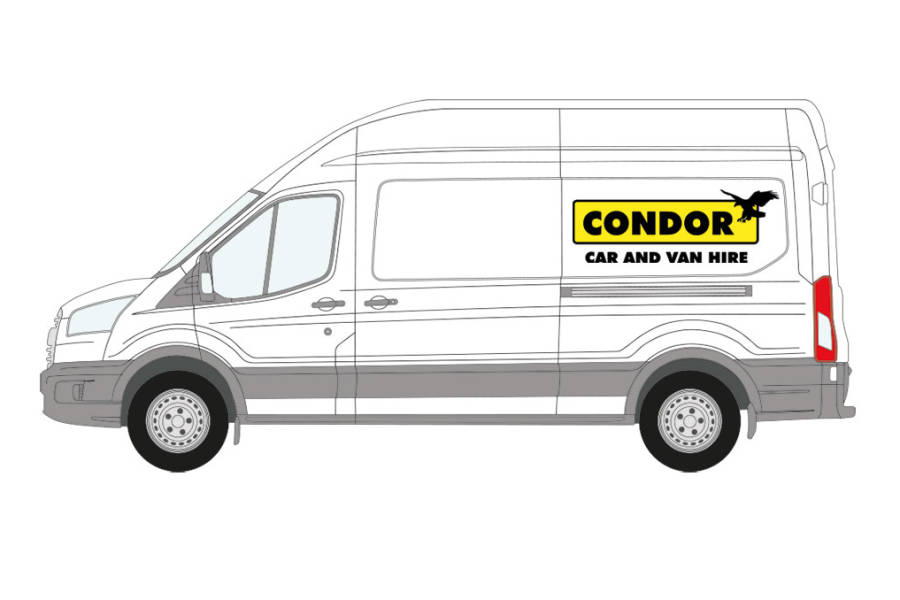 Ford Transit for hire from Condor Self Drive