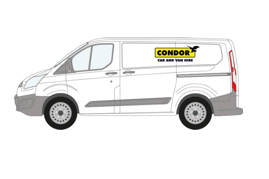 Ford Transit for hire from Condor Self Drive